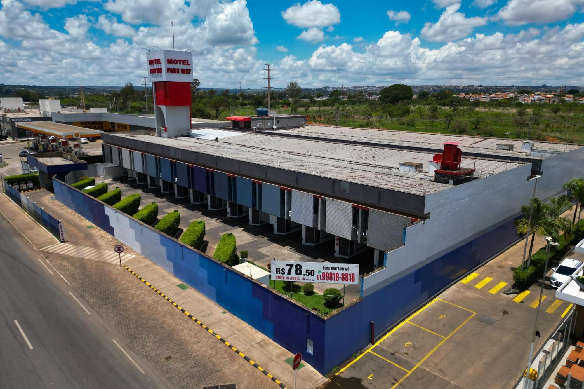 Núcleo Bandeirante Motel Park Way מראה חיצוני תמונה